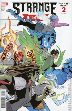 Variant Cover for Strange Academy: Blood Hunt #2