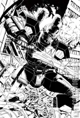 Variant Cover for Godzilla vs. The Mighty Morphin Power Rangers #1
