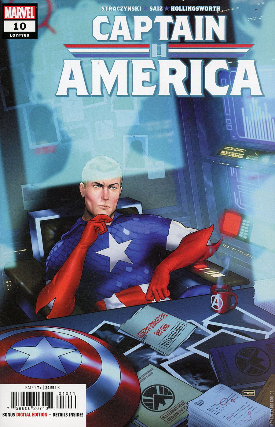 Captain America 10 Published June 2024 Key Collector