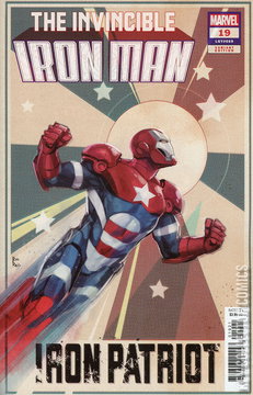 Variant Cover for Invincible Iron Man #19