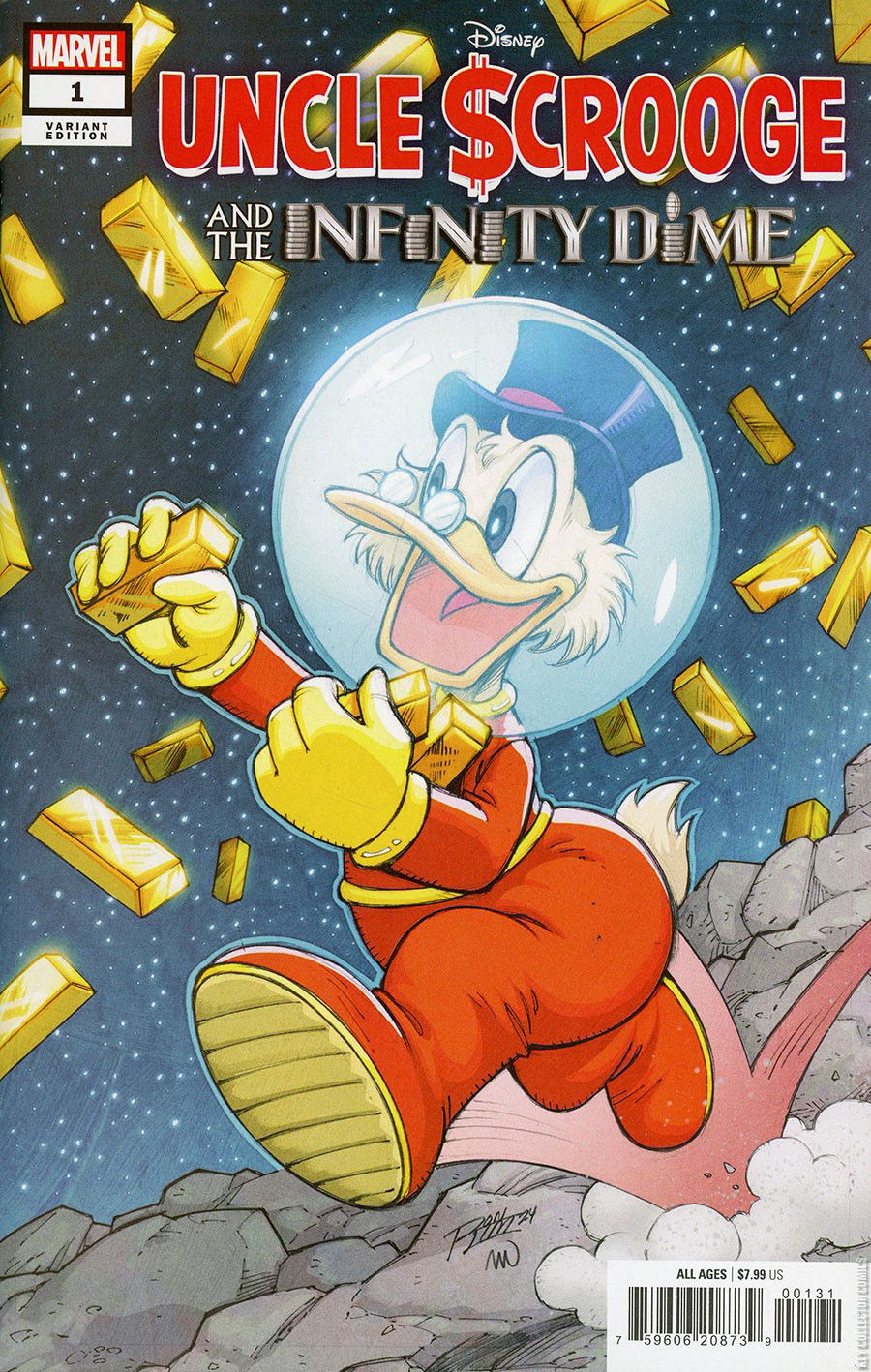 Uncle Scrooge And The Infinity Dime #1 Variant Published Ju