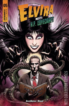 Variant Cover for Elvira Meets H.P. Lovecraft #5