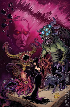 Variant Cover for Elvira Meets H.P. Lovecraft #5