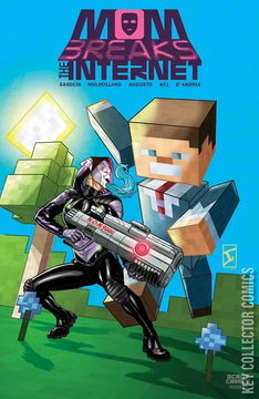 Variant Cover for Mom Breaks the Internet #1