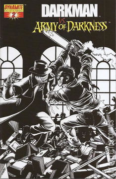 Variant Cover for Darkman vs. the Army of Darkness #2