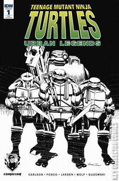 Variant Cover for Teenage Mutant Ninja Turtles: Urban Legends #1