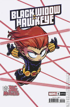 Variant Cover for Black Widow & Hawkeye #4