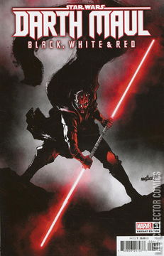 Variant Cover for Star Wars: Darth Maul - Black, White & Red #3