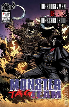 Variant Cover for Monster Tag Team: Boogeyman vs. Scarecrow #1