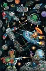 Variant Cover for Garbage Pail Kids: Trashin' Through Time #5