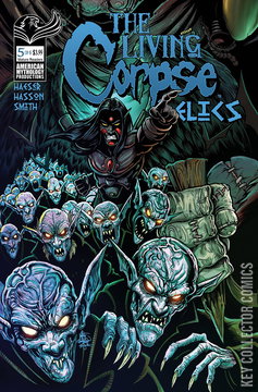 Variant Cover for Living Corpse: Relics, The #5