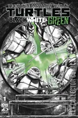 Variant Cover for Teenage Mutant Ninja Turtles: Black, White & Green #1
