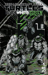 Teenage Mutant Ninja Turtles: Black, White & Green #1