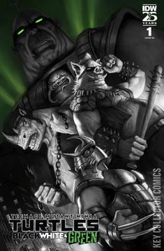Variant Cover for Teenage Mutant Ninja Turtles: Black, White & Green #1