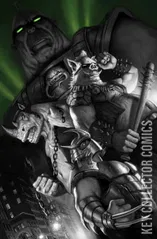 Variant Cover for Teenage Mutant Ninja Turtles: Black, White & Green #1