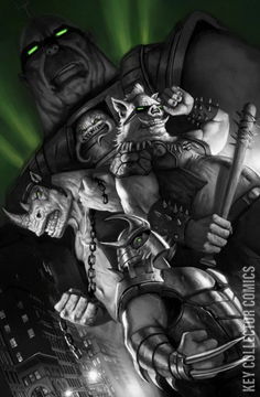 Variant Cover for Teenage Mutant Ninja Turtles: Black, White & Green #1