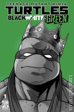 Variant Cover for Teenage Mutant Ninja Turtles: Black, White & Green #1