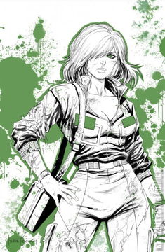 Variant Cover for Teenage Mutant Ninja Turtles: Black, White & Green #1