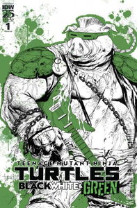 Teenage Mutant Ninja Turtles: Black, White & Green #1