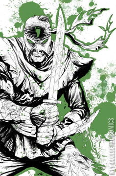 Variant Cover for Teenage Mutant Ninja Turtles: Black, White & Green #1