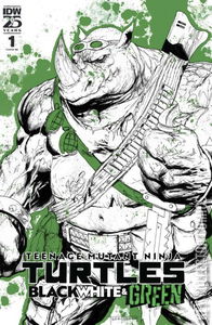 Teenage Mutant Ninja Turtles: Black, White & Green #1