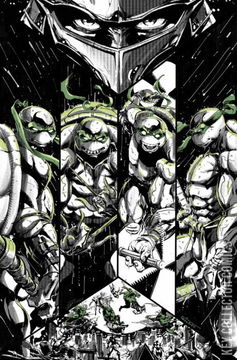 Variant Cover for Teenage Mutant Ninja Turtles: Black, White & Green #1