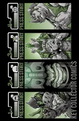 Variant Cover for Teenage Mutant Ninja Turtles: Black, White & Green #1