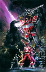 Variant Cover for Godzilla vs. The Mighty Morphin Power Rangers #1