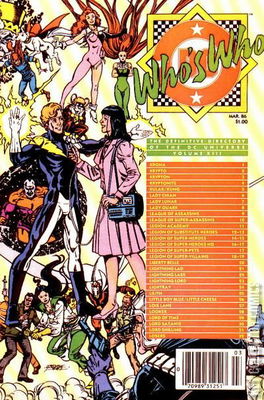 Who's Who: The Definitive Directory of the DC Universe