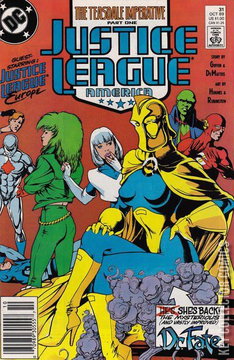 Variant Cover for Justice League America #31