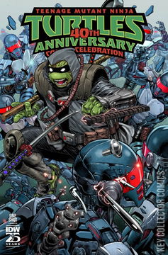 Variant Cover for Teenage Mutant Ninja Turtles 40th Anniversary Comics Celebration #1
