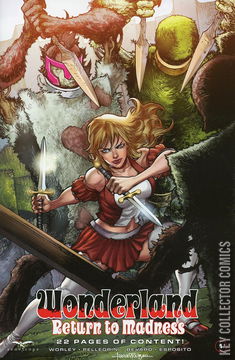 Variant Cover for Wonderland: Return to Madness #1