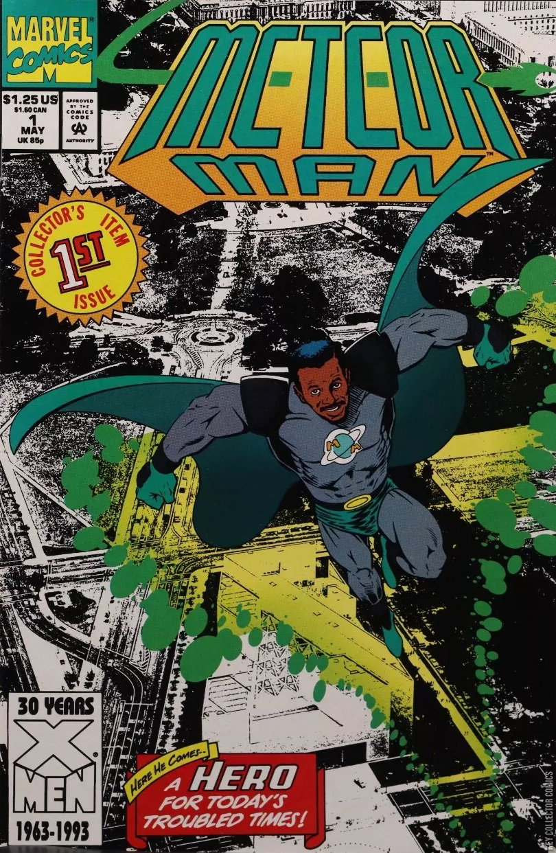 Meteor Ma Meteor Man #1 (1993) – Value, Key Facts & Variants | Key Collector Comics
