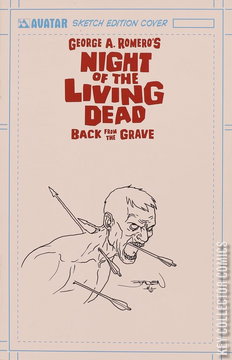 Variant Cover for Night of the Living Dead: Back From the Grave