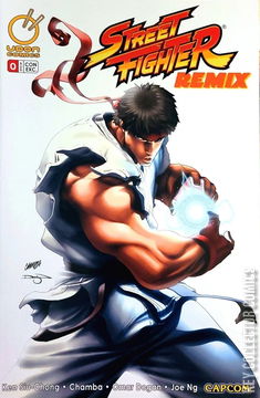 Variant Cover for Street Fighter Remix #0