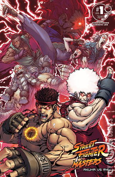 Variant Cover for Street Fighter Masters: Akuma vs. Ryu #1