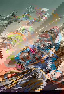 Variant Cover for Teenage Mutant Ninja Turtles / Usagi Yojimbo: WhereWhen #1