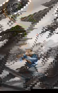 Variant Cover for Teenage Mutant Ninja Turtles / Usagi Yojimbo: WhereWhen #1