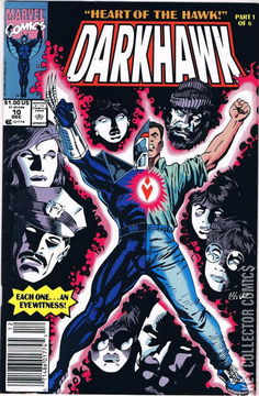 Variant Cover for Darkhawk #10