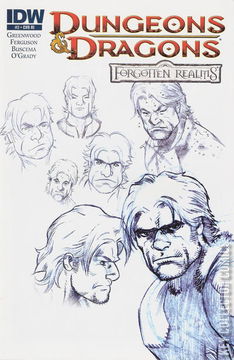 Variant Cover for Dungeons & Dragons: Forgotten Realms #2