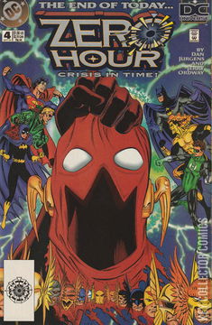 Variant Cover for Zero Hour: Crisis in Time #4