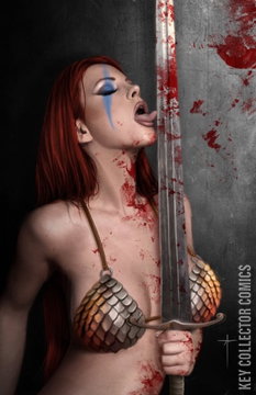 Variant Cover for Red Sonja: Empire of the Damned #3