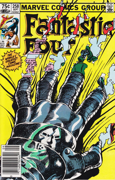 Variant Cover for Fantastic Four #258