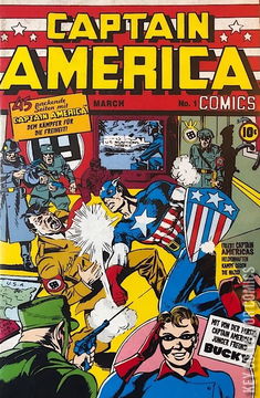 Variant Cover for Captain America Comics #1