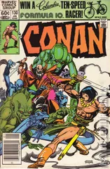 Variant Cover for Conan the Barbarian #130
