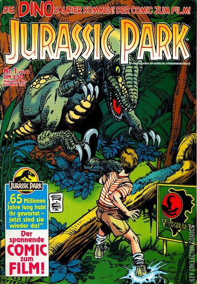 Variant Cover for Jurassic Park #1