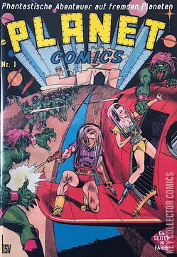 Variant Cover for Planet Comics #1