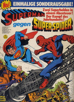 Variant Cover for Superman vs. The Amazing Spider-Man #1