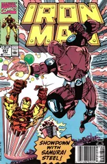 Variant Cover for Iron Man #257