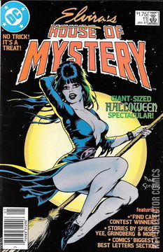 Variant Cover for Elvira's House of Mystery #11